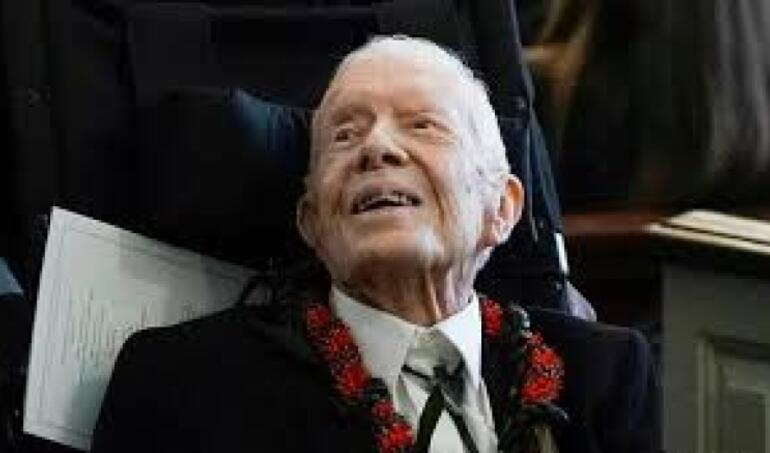 Expresidente Jimmy Carter está 