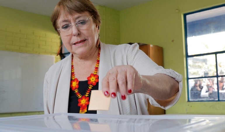 Michelle Bachelet por la segunda vuelta de gobernadores: “No creo que se pueda sacar una lectura exagerada de esto”