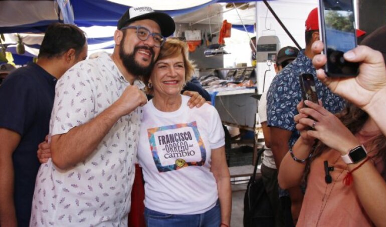 Francisco Orrego solo ganó en las comunas 