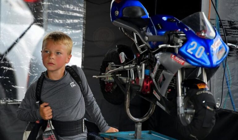 Murió Sid Veijer, joven promesa del motociclismo, a los 7 años tras un grave accidente en Países Bajos