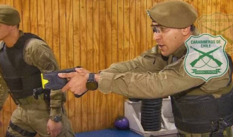 Carabineros implementará pistolas taser para los casos de violencia intra familiar