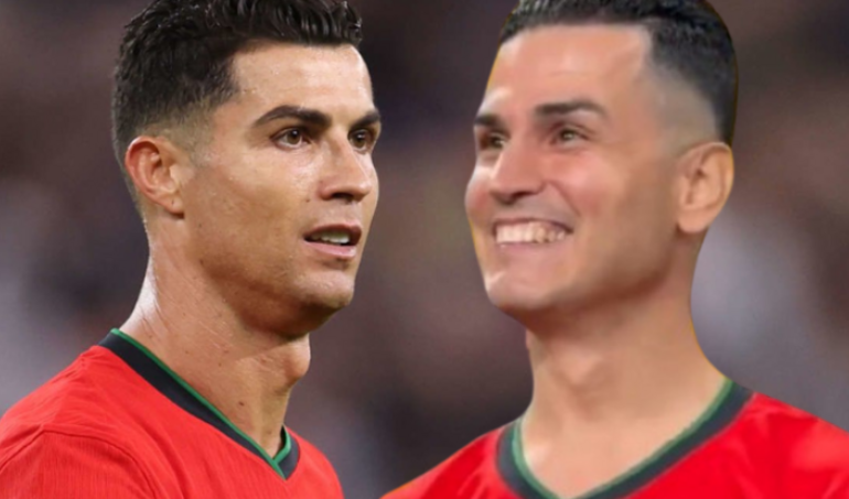 Vea el VIDEO. Cristiano Ronaldo le grita a su doble: 