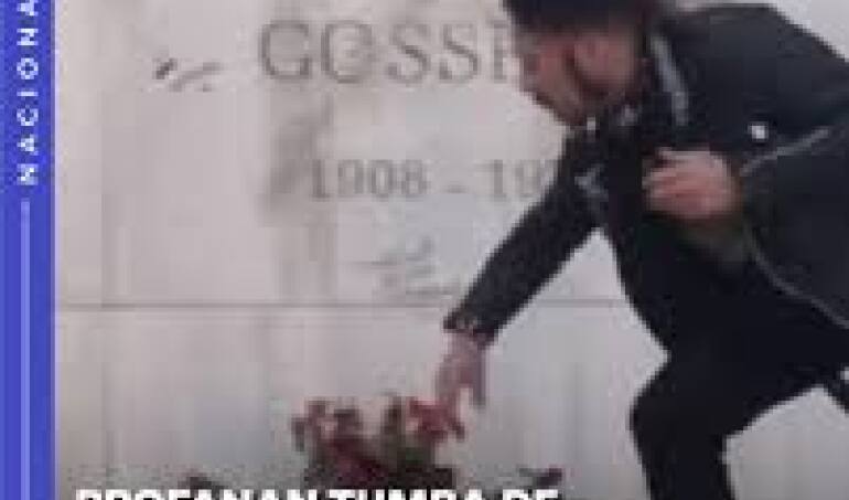 Vea el VIDEO. Delincuentes profanan tumbas del Cementerio General y patinan sobre mausoleo del expresidente Allende