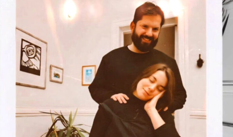 Presidente Gabriel Boric luego del nacimiento de su hija, Violeta: 