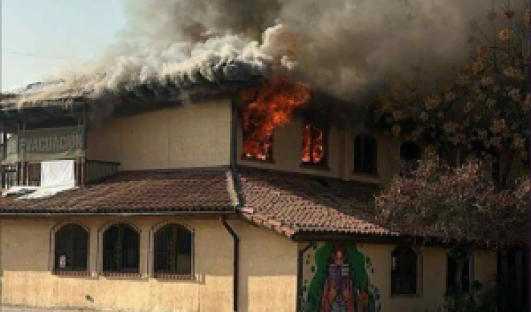 Incendio en Municipalidad de Peñalolén consumió el 25% del inmueble