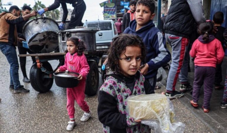 La maldad genocida en cifras: La Organizaciòn Mundial de la Salud alerta que casi 12.000 niños en Gaza sufren desnutrición aguda, una cifra récord
