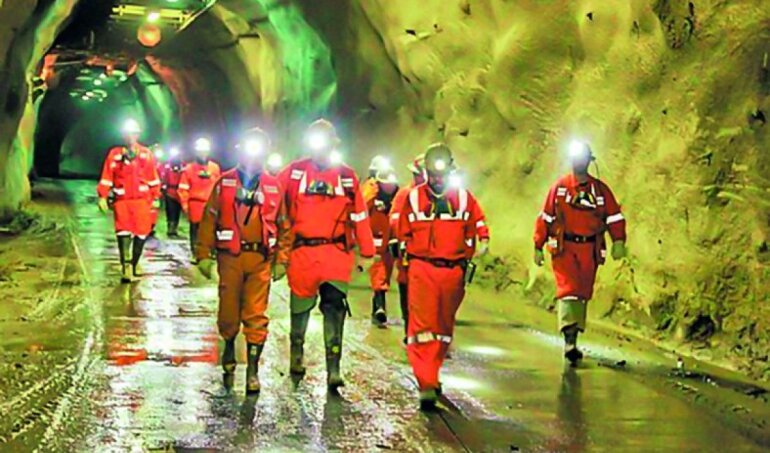 Codelco reanudò parcialmente operaciones en el mineral El Teniente con 2.480 trabajadores