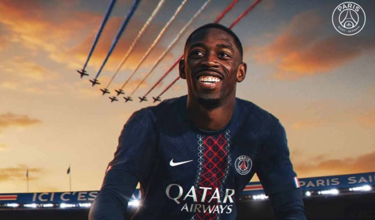 Ousmane Dembélé se alzó como el ganador del The Best de la FIFA como mejor jugador
