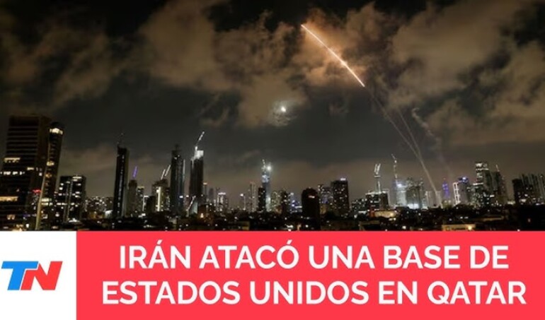 VIDEO. Luego de ser bombardeado, Irán atacó bases estadounidenses en Catar, Emiratos Árabes Unidos, Baréin y Kuwait