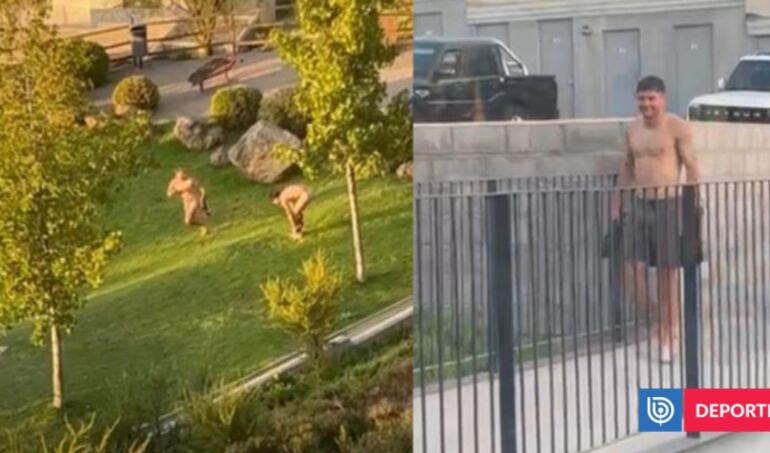 Gran escándalo: Jugador de Colo Colo se baña sin ropa con sus amigos en piscina del condominio. Vecinos exigen su expulsión de la comunidad