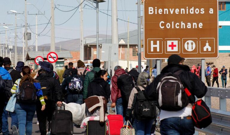Gobierno anterior y en un año, Chile recondujo a más de 4 mil migrantes irregulares hacia Bolivia.