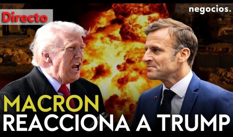 VIDEO. Macron se enoja y responde a burlas de Trump por su matrimonio: “No es elegante ni está a la altura”