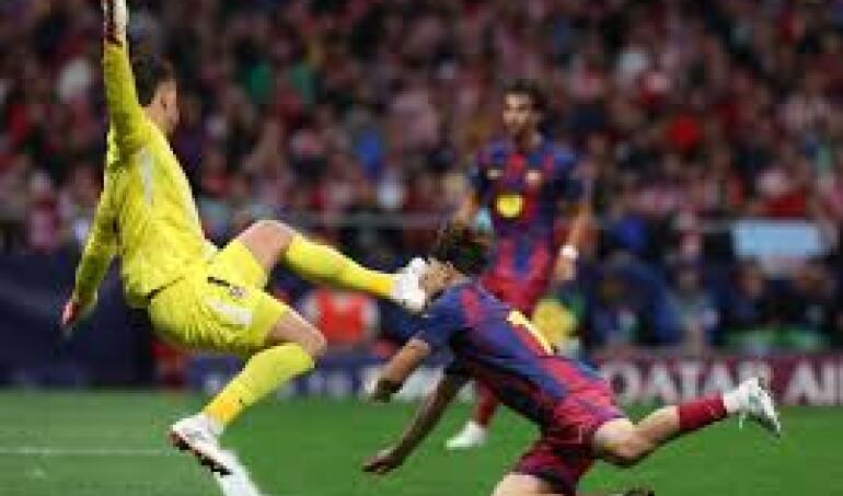 VIDEO del partidazo. Atlético de Madrid aguantó ante Barcelona y avanzó a semifinales de la Champions League pese a caer 2-1