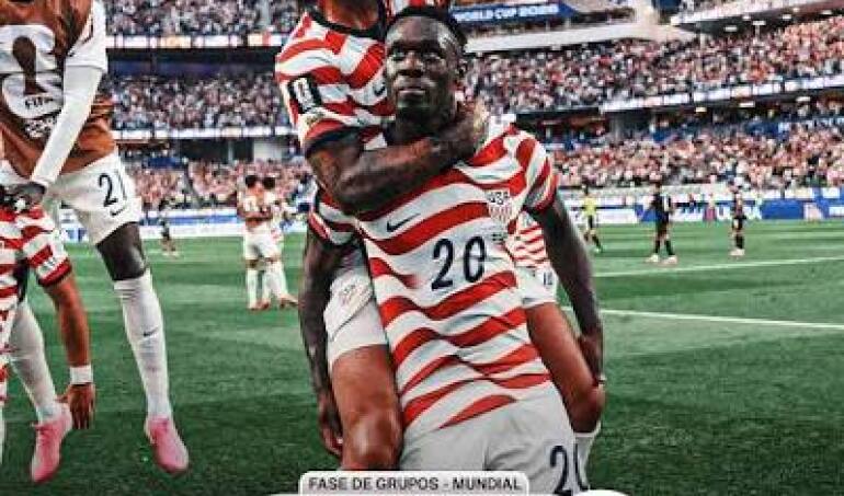 VIDEO de Goles y jugadas. Debut de película en Los Angeles cerca de Hollywood: Estados Unidos golea a Paraguay en el Mundial. 4-1