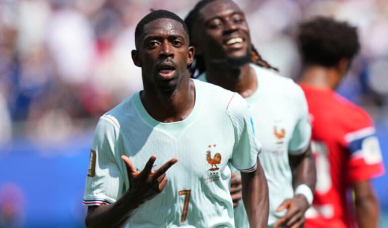 VIDEO de goles y jugadas. Francia gana 4-1 a Noruega con triplete de Dembélé y es un fuerte candidato al título