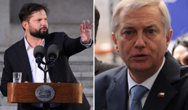 Expresidente Gabriel Boric entra al ruedo y cuestiona cifra de Kast sobre robos violentos. Gobierno le respondió